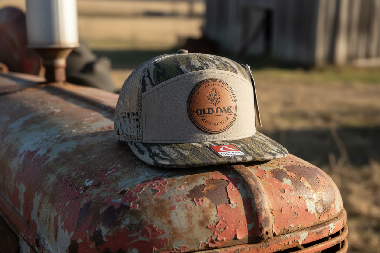 Camo Snapback Hat