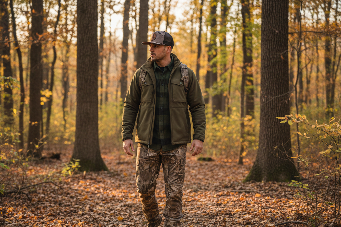 Duck Camo Snapback Hat