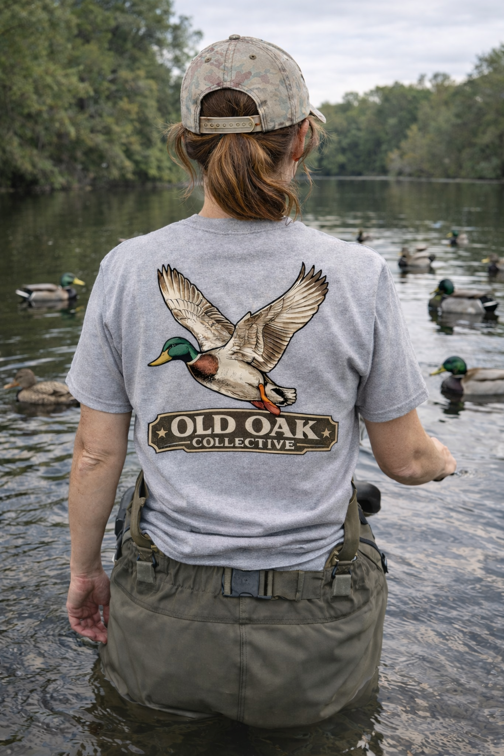 Green Head Duck Hunting T-Shirt