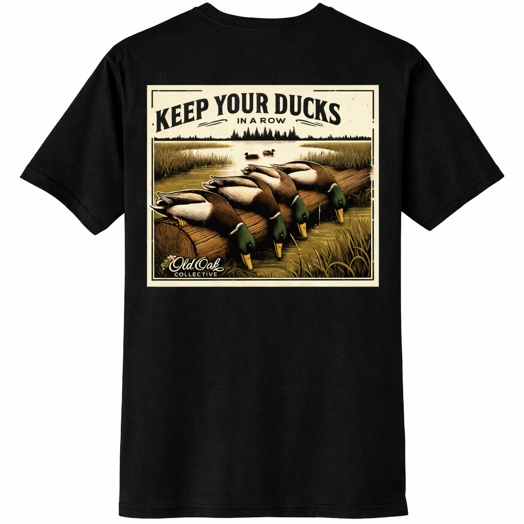 Duck Hunting T-Shirt - Keep Your Ducks in a Row