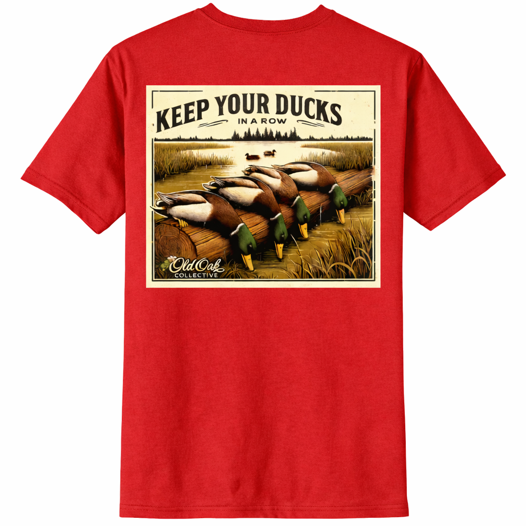 Duck Hunting T-Shirt - Keep Your Ducks in a Row